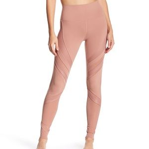 ALO Epic Mesh High Waist Leggings Pink XS